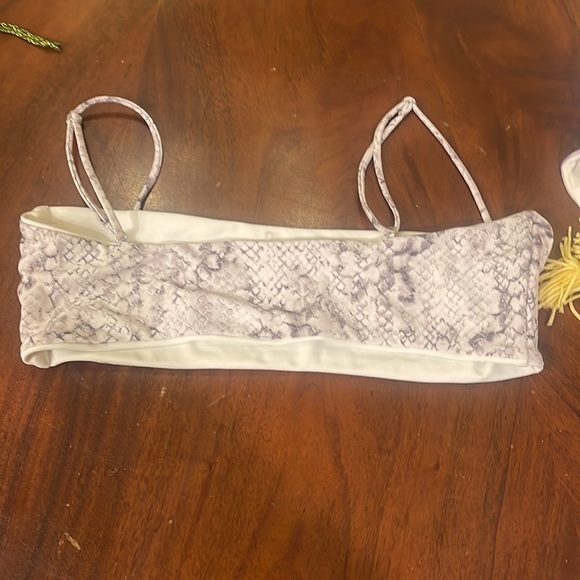 Large gray white python bikini set - Picture 5 of 5
